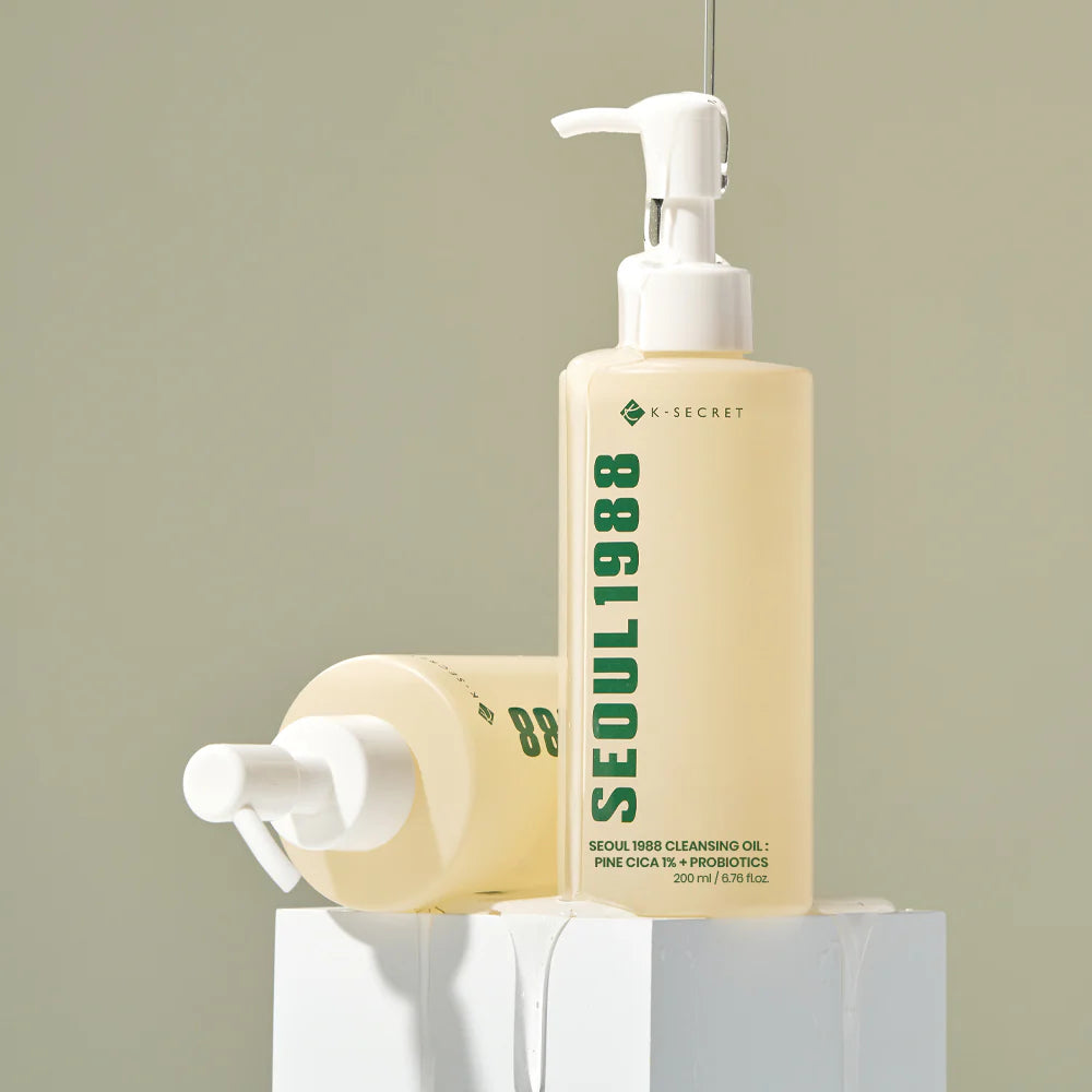 SEOUL 1988 Cleansing Oil Pine Cica 1% + Probiotics 200ML