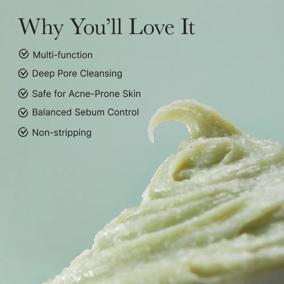 Arencia Fresh Green Mochi Cleanser