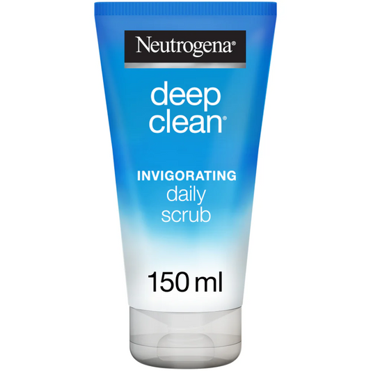 Neutrogena- Face Scrub, Deep Clean, Invigorating, Normal to Combination Skin, 150ml