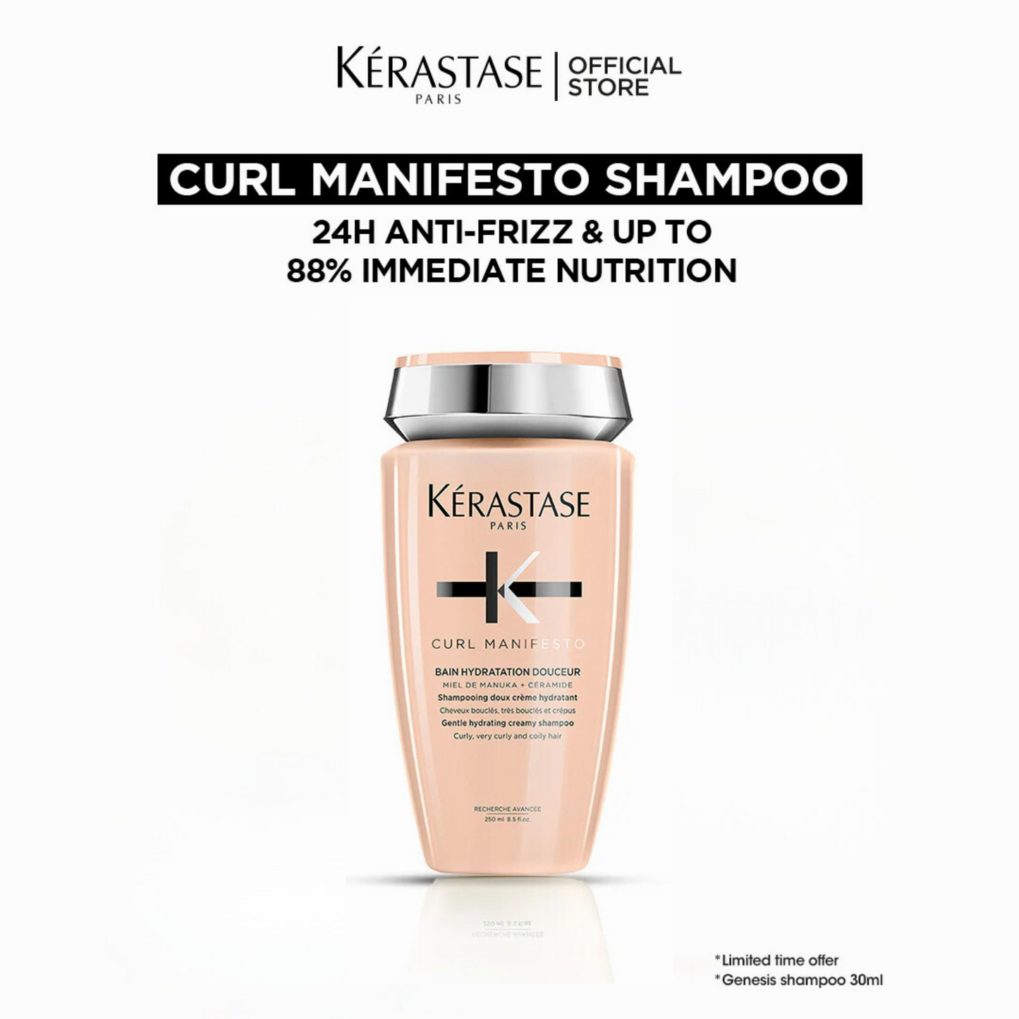 Kerastase - Curl Manifesto Gentle Curl Hydrating Shampoo 250ml