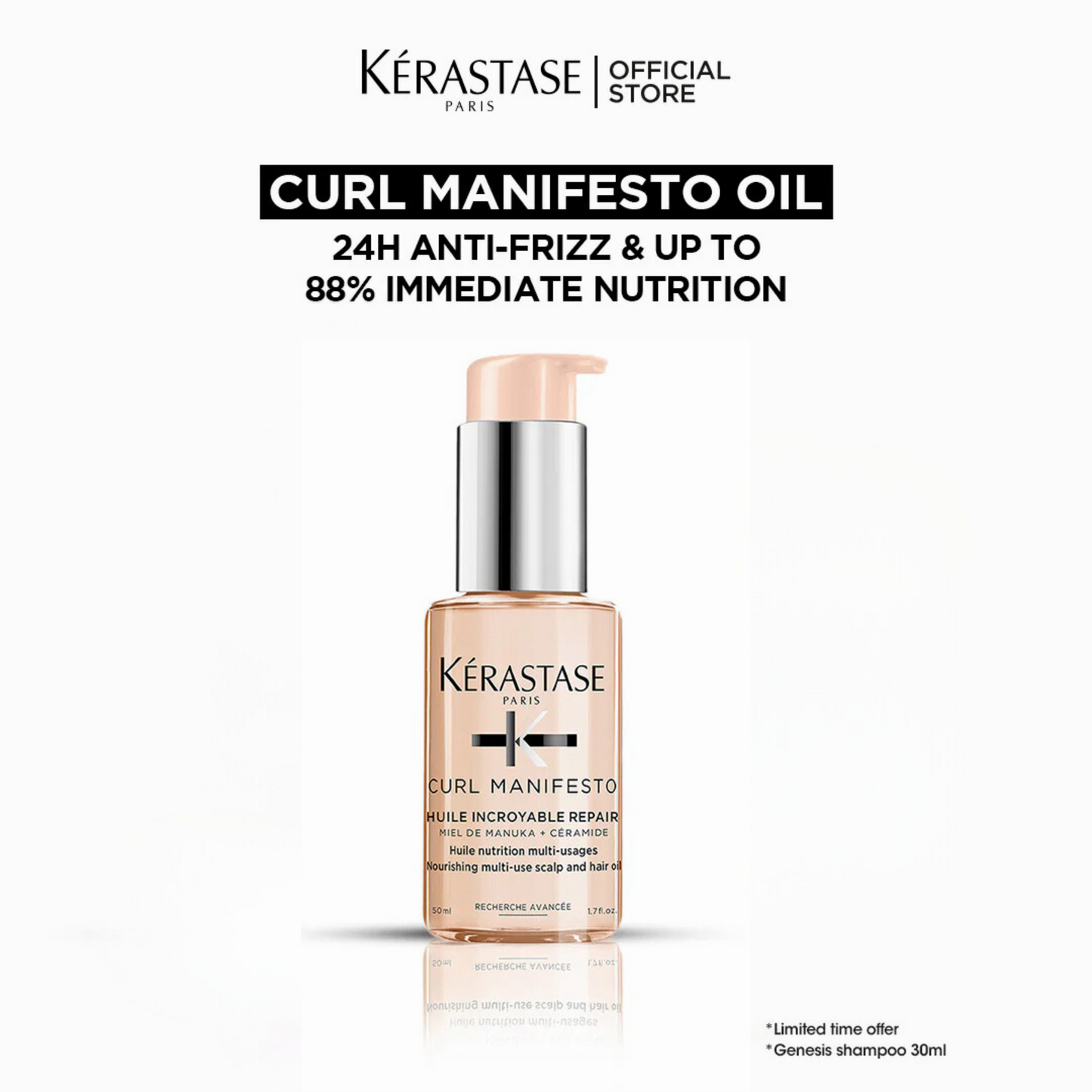 Kerastase - Curl Nourishing Scalp & Hair Oil 50ml