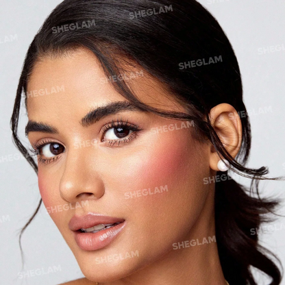 SHEGLAM CHEEKY COLOR JAM - Afternoon Peach (Bouncy Cream-to-Powder Blush) - Flavless.com