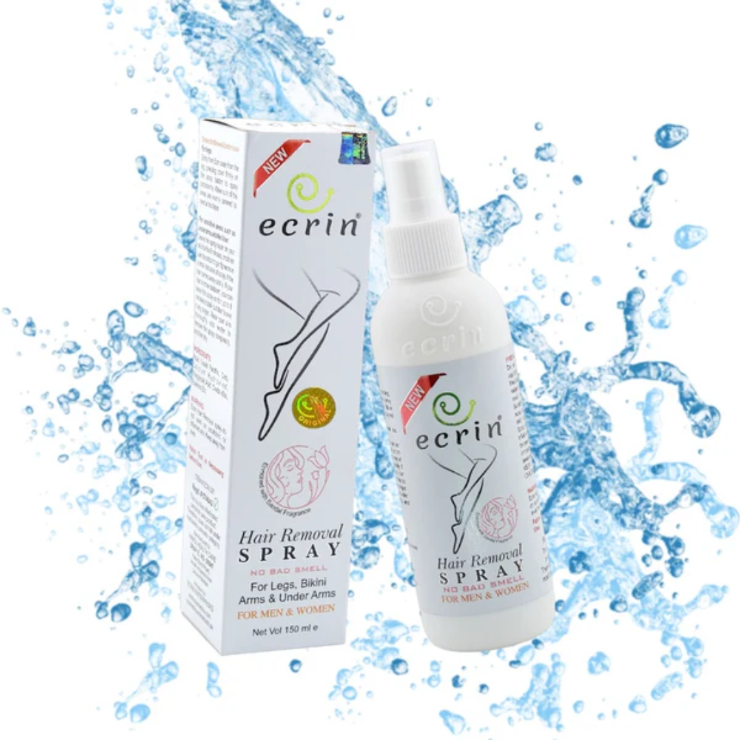 Original Ecrin Hair Removal Spray Revolutionary Hair Removal in Minutes - Flavless.com