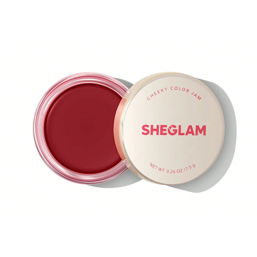 SHEGLAM CHEEKY COLOR JAM - Scarlet Sunset (Bouncy Blush for a Bold Statement) - Flavless.com