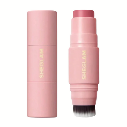 SHEGLAM GLOWIN' UP Skin Stick - Plum Wine (Buildable Shimmering Blush & Highlighter) - Flavless.com