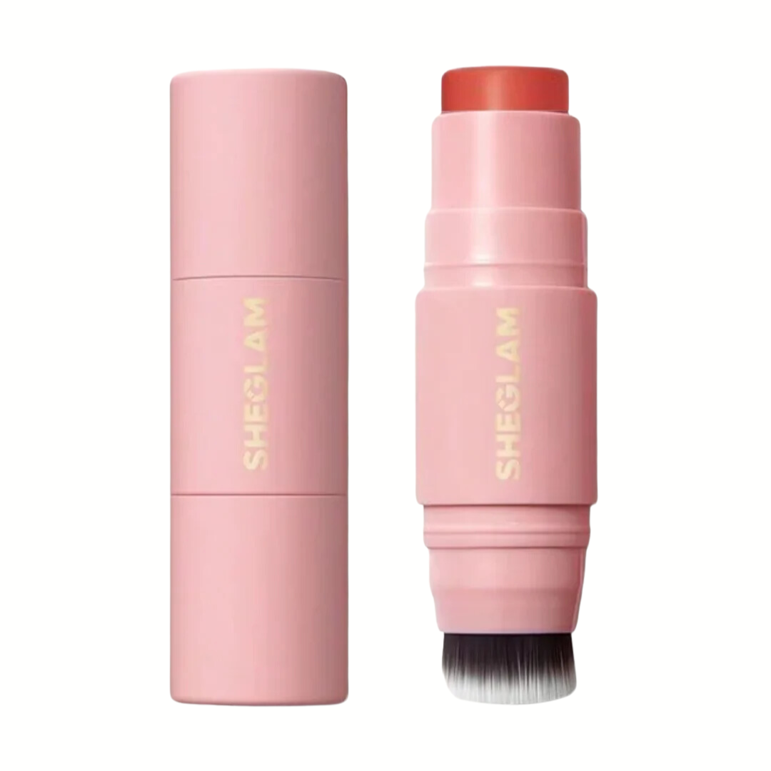 SHEGLAM GLOWIN' UP Skin Stick - Next Dimension (Holographic Blush & Highlighter Stick) - Flavless.com