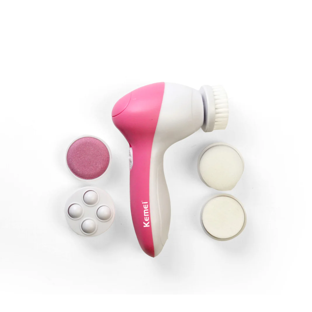 Kemei AE-8782 5 in 1 Beauty Care Facial Massager - Flavless.com