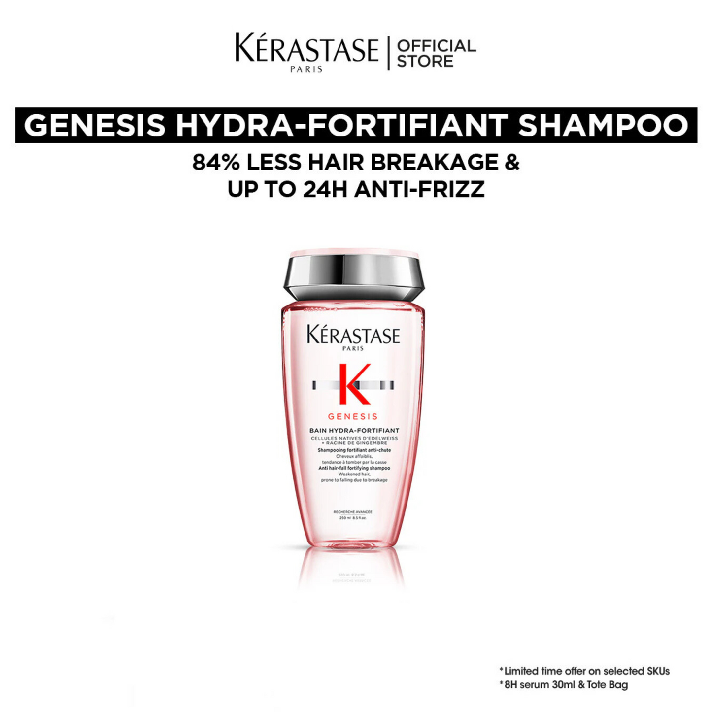 Kerastase- Genesis Hydra-Fortifiant Shampoo 250ml