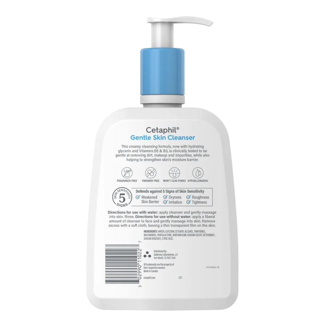 Cetaphil GENTLE SKIN CLEANSER (500 ml) - Flavless.com