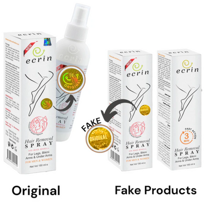 Original Ecrin Hair Removal Spray Revolutionary Hair Removal in Minutes - Flavless.com