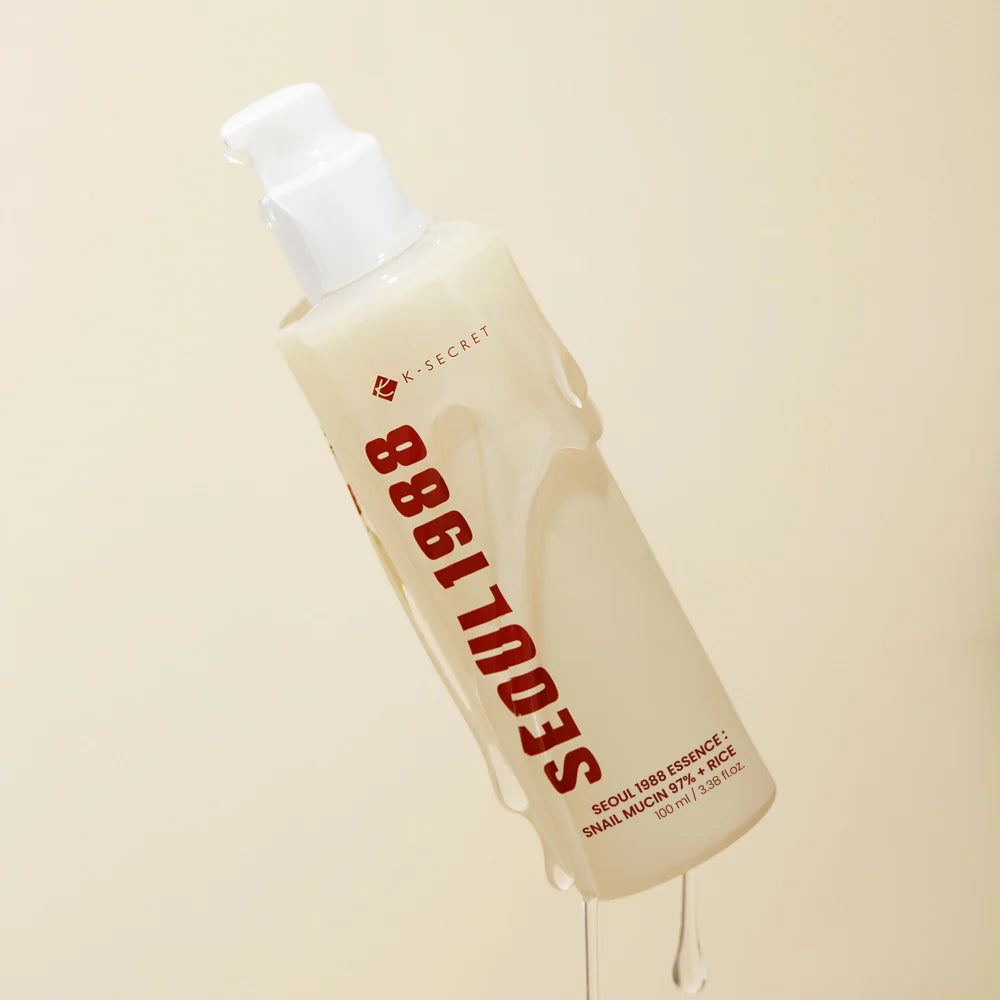 SEOUL 1988 Essence Snail Mucin 97% + Rice 100ML