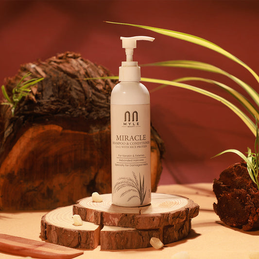 Miracle Shampoo & Conditioner 2 in 1 with Rice Protein 225 ml