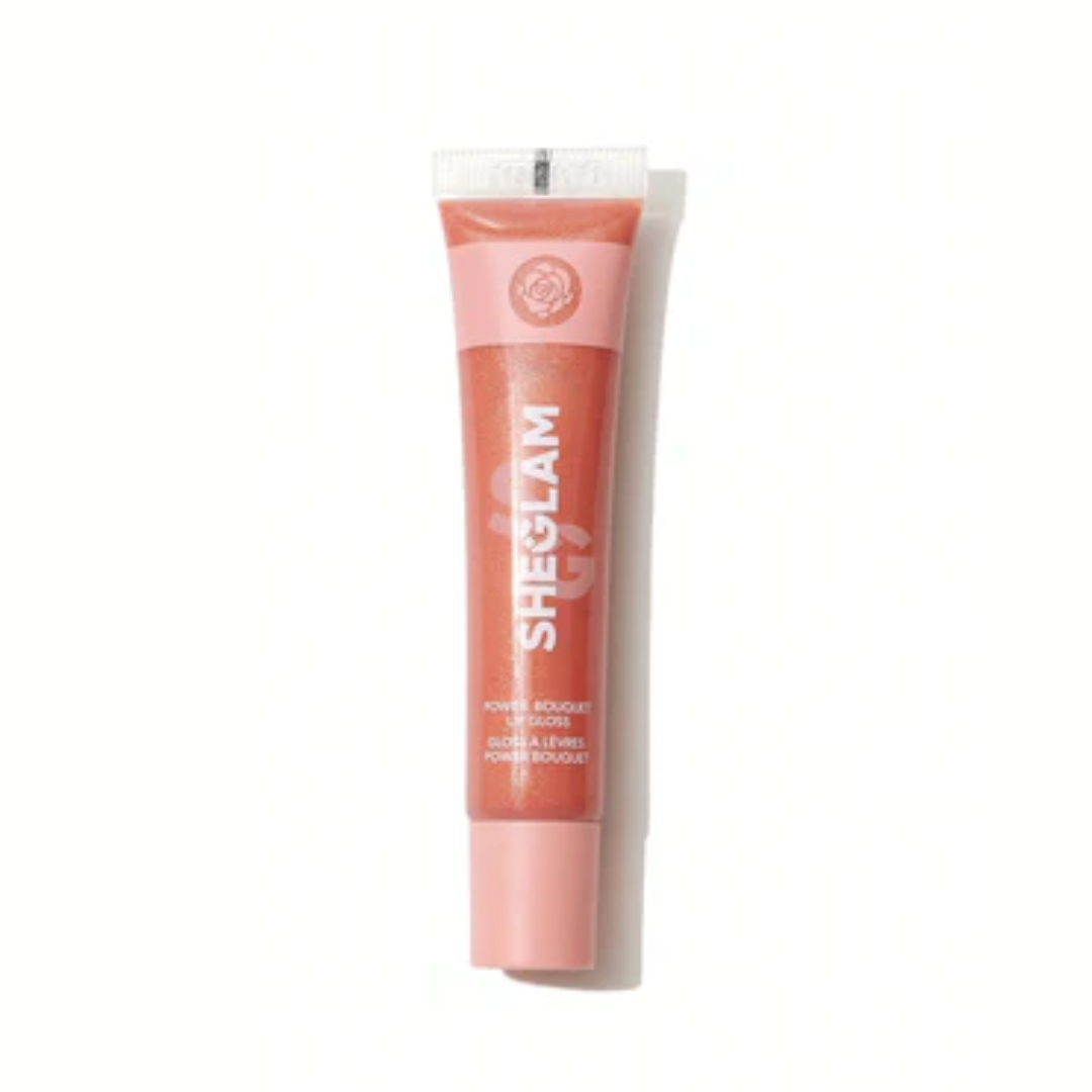 Sheglam Spring It On Glow Gloss - Soft Pink Plumping Lip Gloss (Pink Slip) - Flavless.com