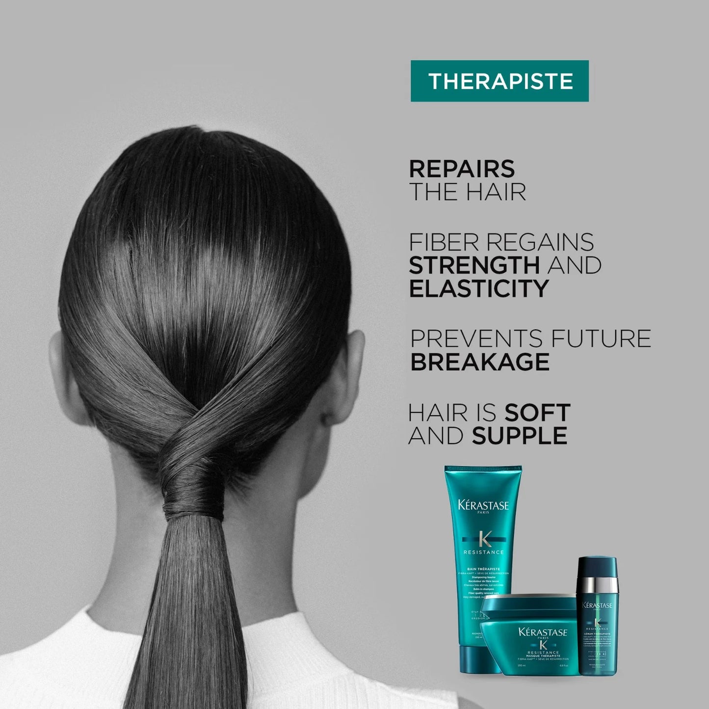 Kerastase- Therapiste Shampoo 250 ML - For Damaged Hair