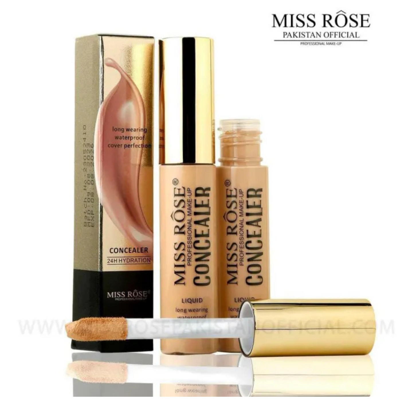 Miss Rose New Perfect Cover 24H Hydrating Concealer 15ml