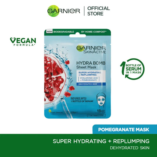 Hydra Bomb Hyaluronic Acid Pomegranate Hydrating Sheet Mask