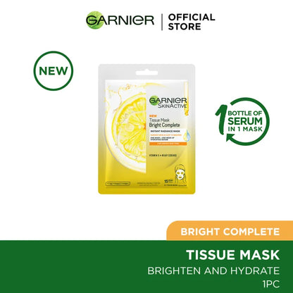 Garnier Hydra Bomb Vitamin C* Brightening & Hydrating Sheet Mask