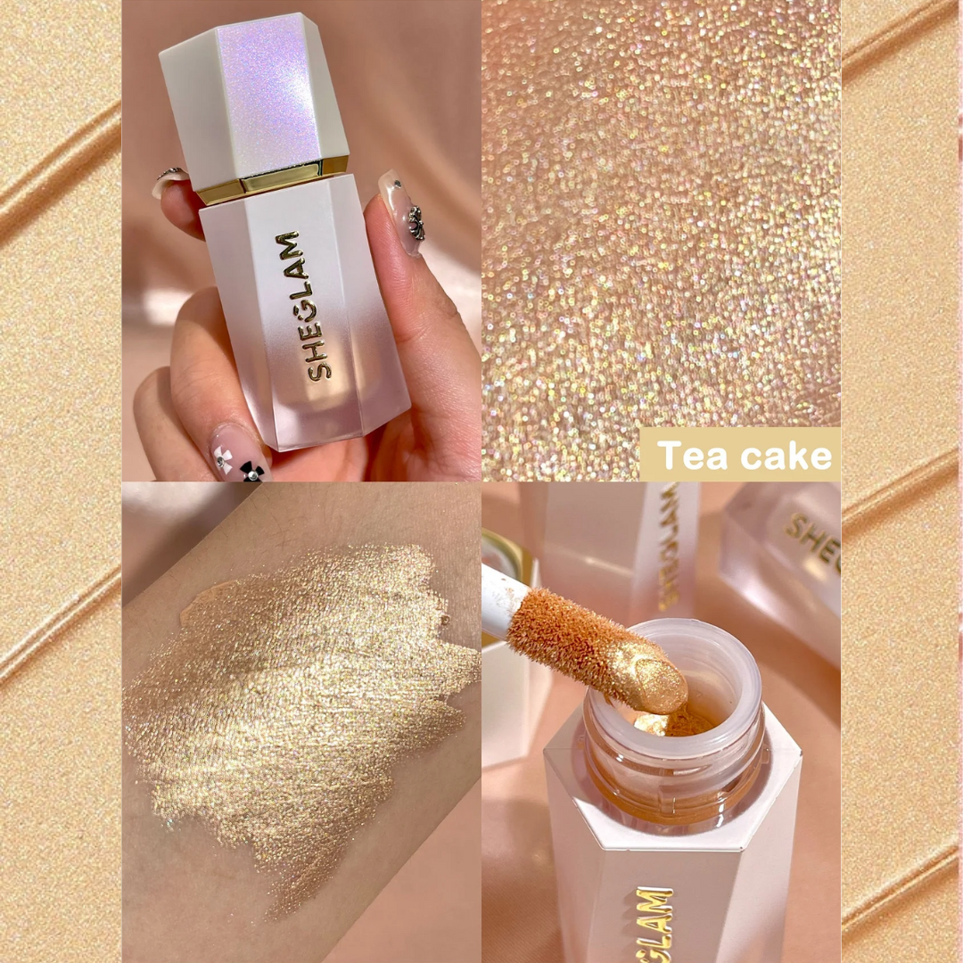 Sheglam Glow Bloom Liquid Highlighter - Tea Cake - Flavless.com