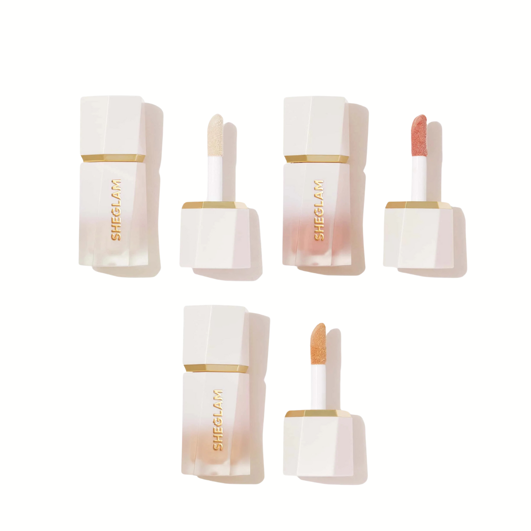 Sheglam Glow Bloom Liquid Highlighter Collection: Illuminate Your Look in Three Shades - Flavless.com