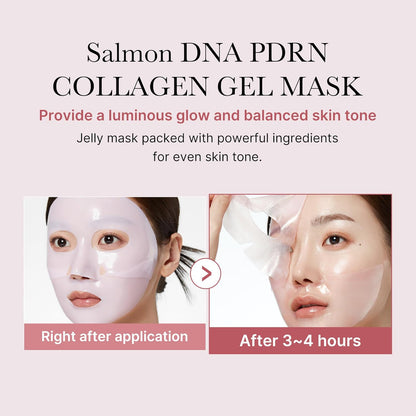 PDRN Pink Collagen Jelly Gel Mask 4ea