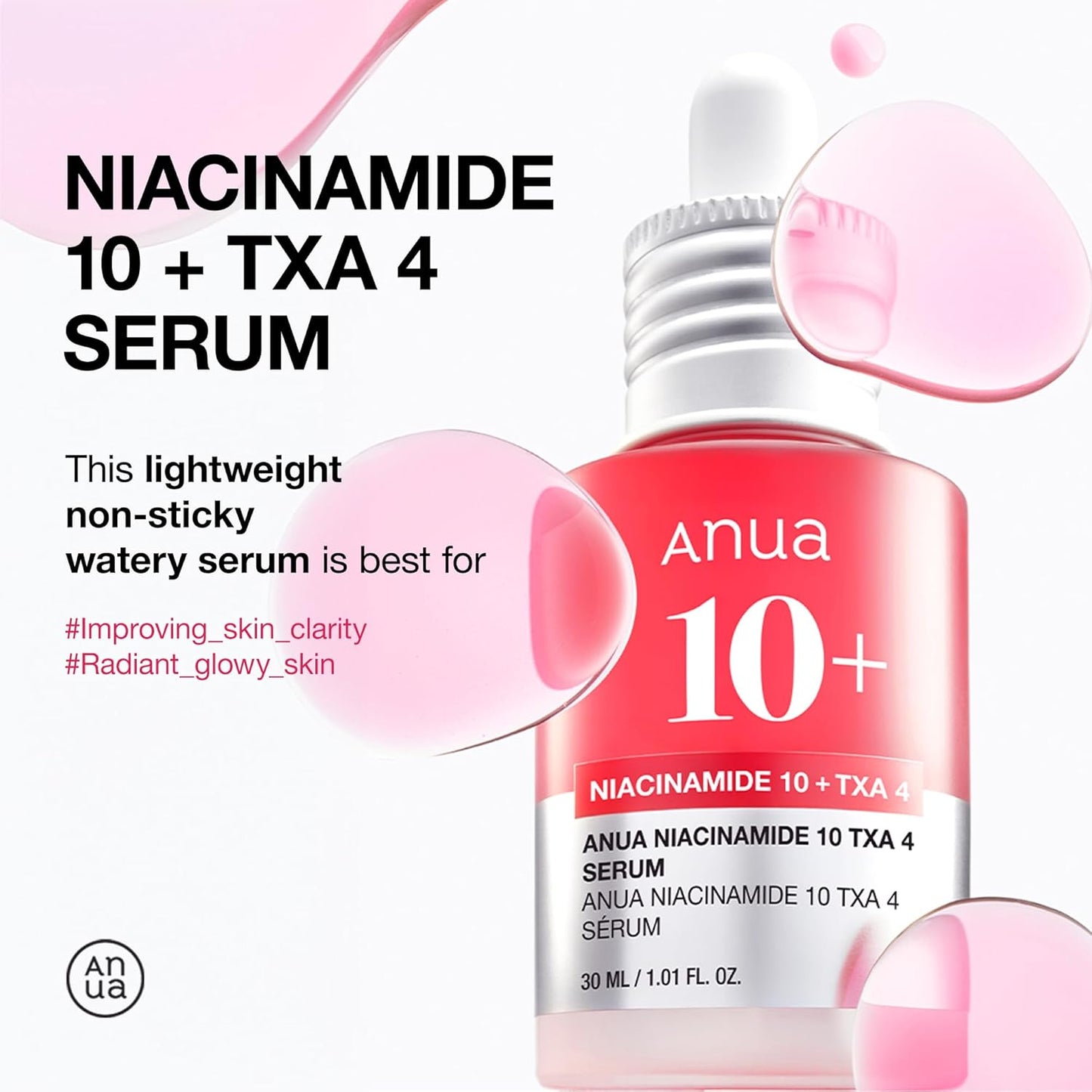 ANUA Niacinamide 10 + TXA 4 Serum 30ML