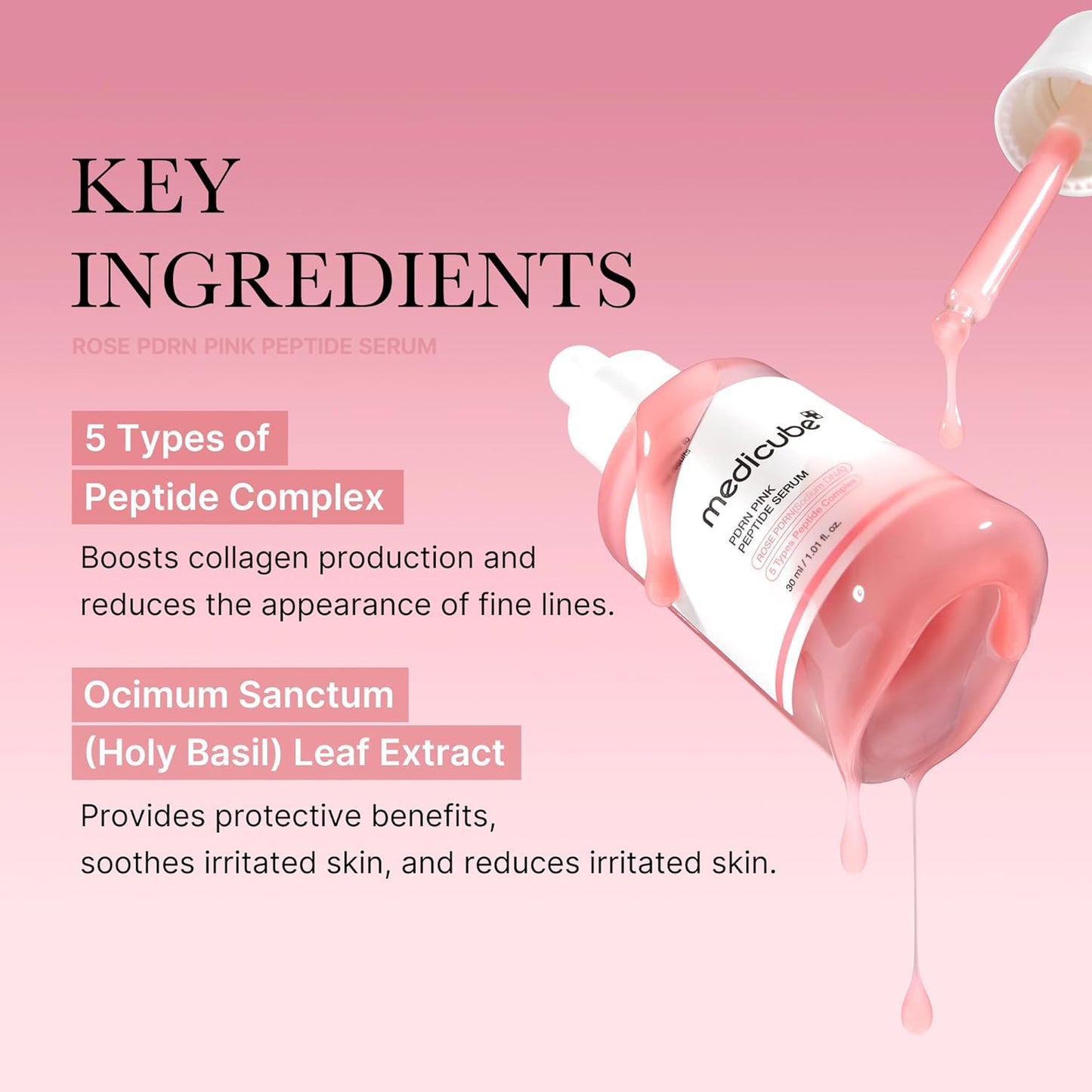 PDRN Pink Peptide Glow Serum 30ML