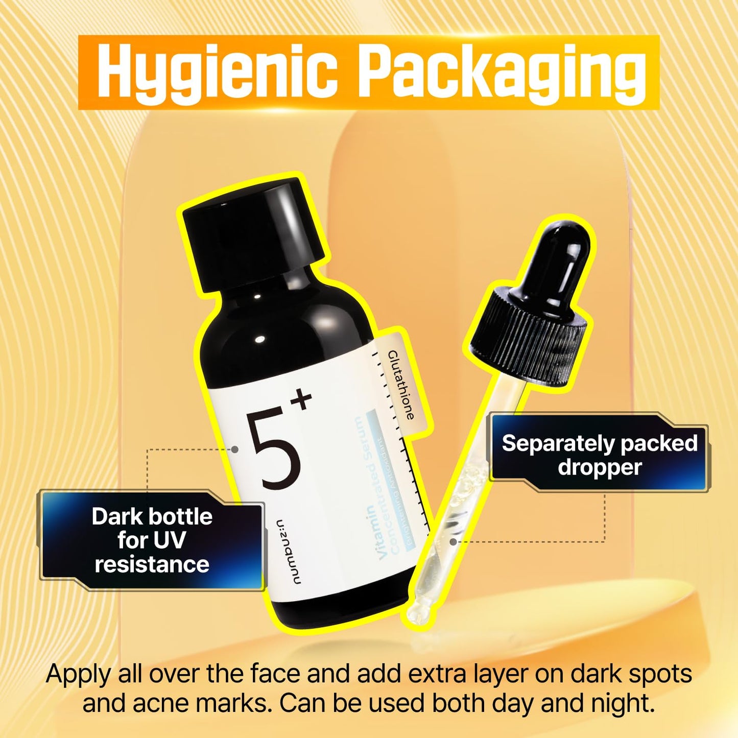 No.5+ Glutathione Vitamin Concentrated Serum 30ML