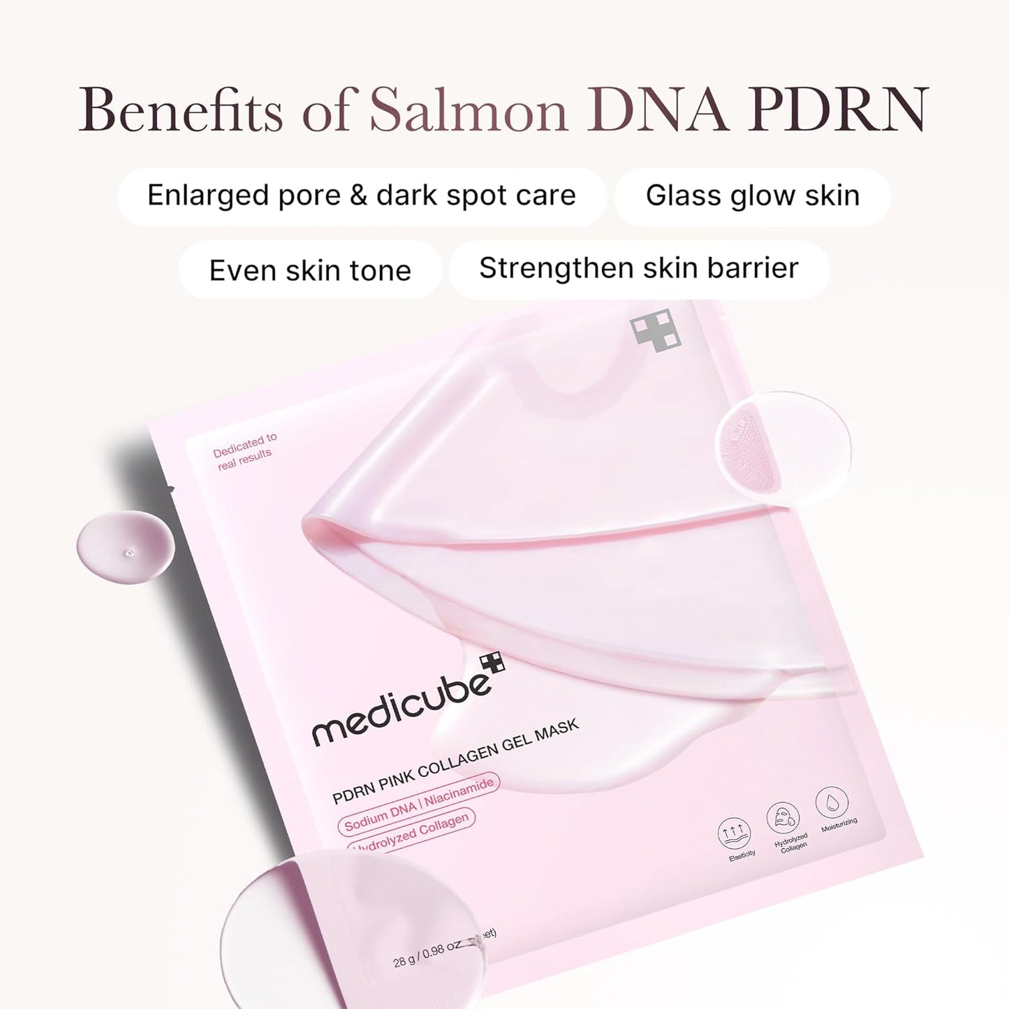PDRN Pink Collagen Jelly Gel Mask 4ea