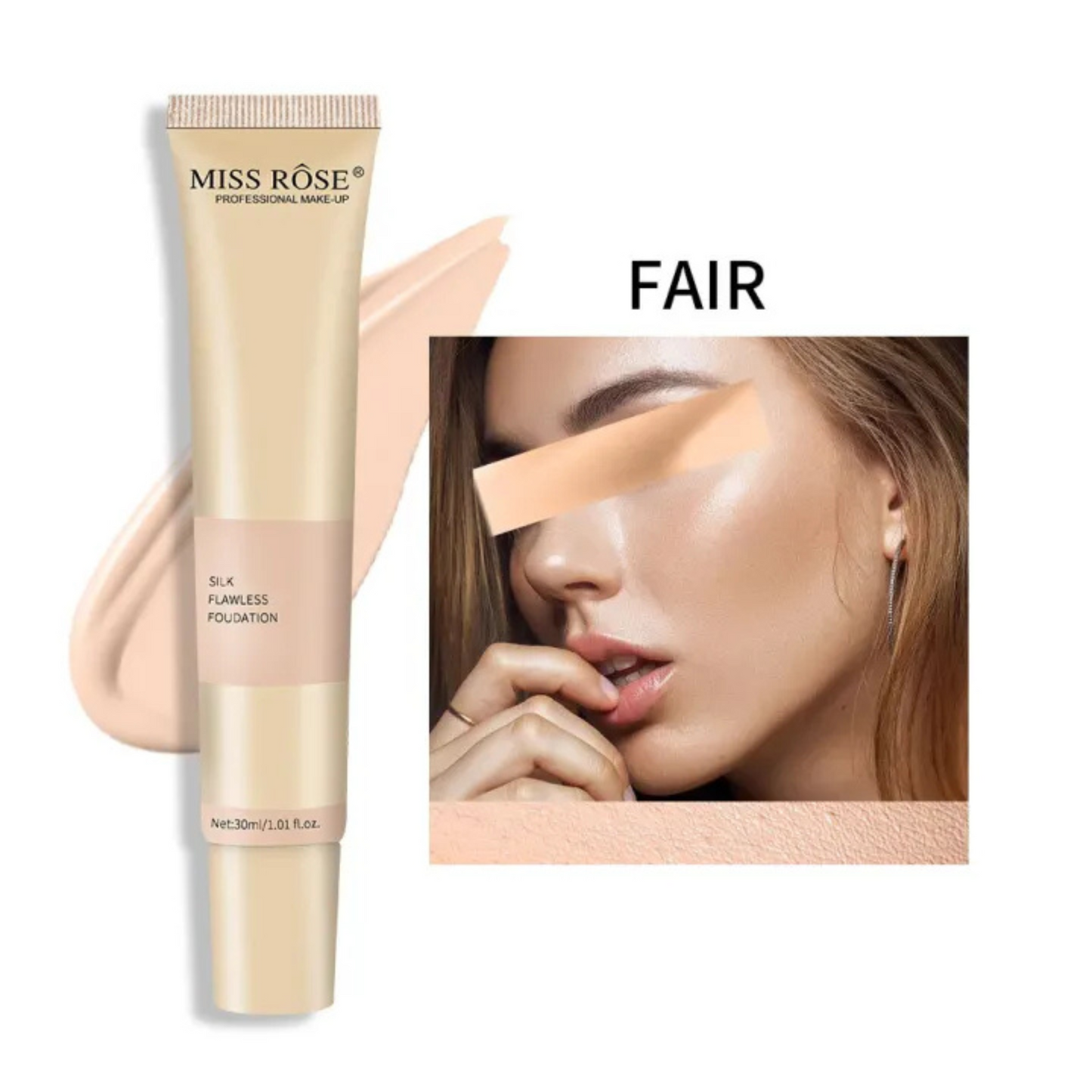 Miss Rose Silk Flawless Foundation 30ml