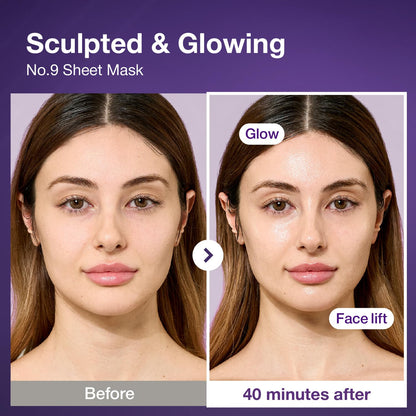 No.9 NAD+ BIO Lifting-sil Full Face Mask (4 Sheets)