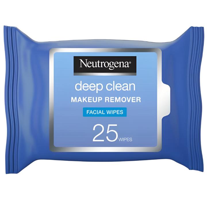 Neutrogena- Pack of 25 Deep Clean Makeup Remover Face Wipes