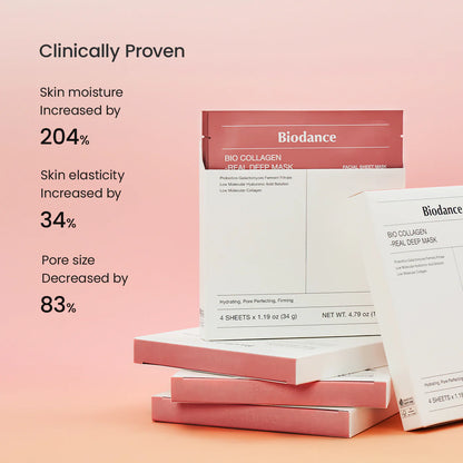 Bio Collagen-Real Deep Mask 4 Masks EA