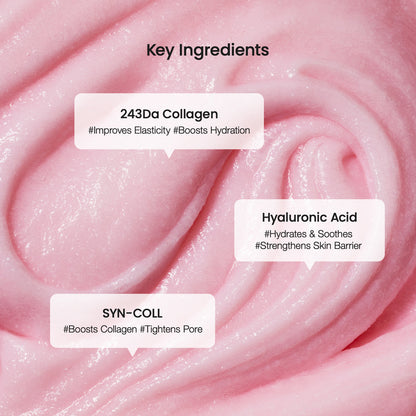 Collagen Mask to Foam Cleanser