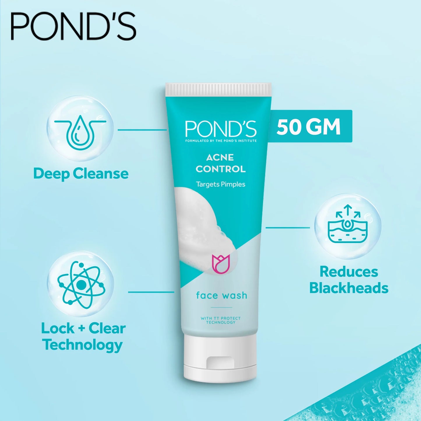 POND’S Acne Control Facewash - 50G