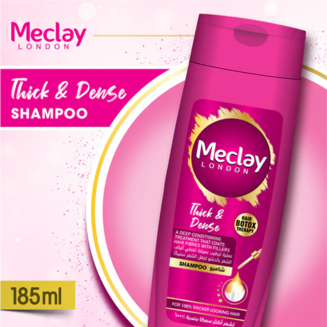 Meclay London Thick & Dense Shampoo ( 185ml ) - Flavless.com