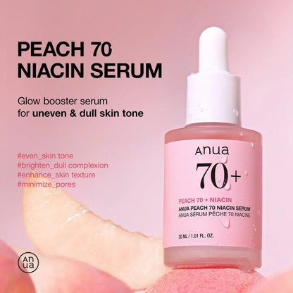 Anua Peach 70% Niacinamide Serum 30ML