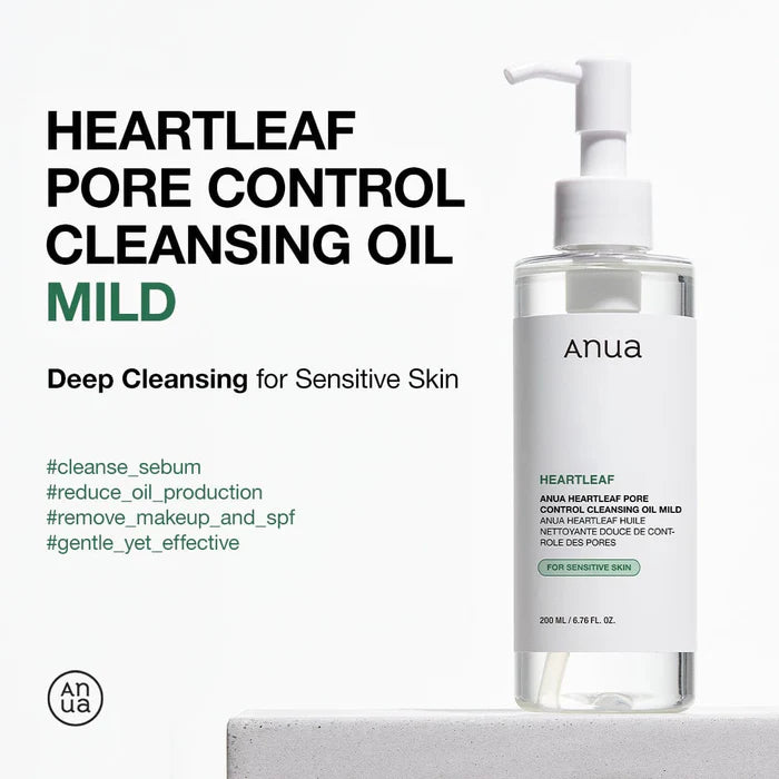 Anua Heartleaf Pore Cleansing Oil Mild 200ML