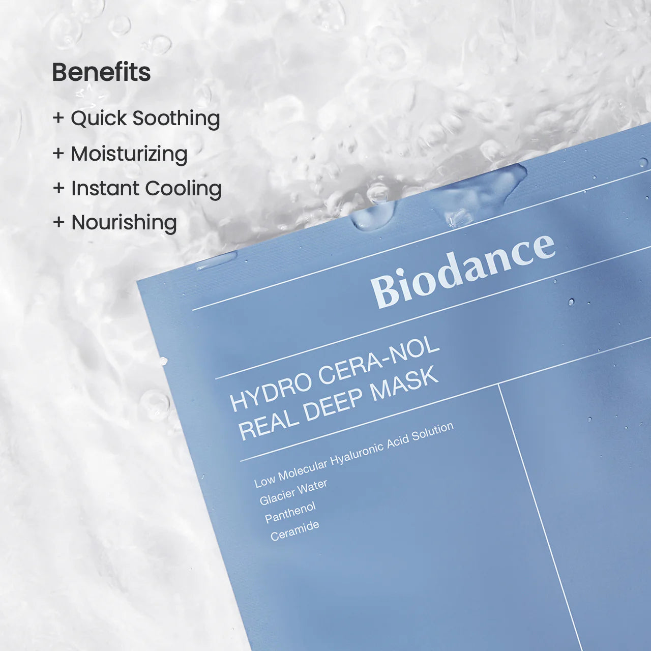 Hydro Cera-nol Real Deep Mask 4 Masks EA