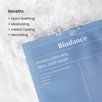 Hydro Cera-nol Real Deep Mask 4 Masks EA