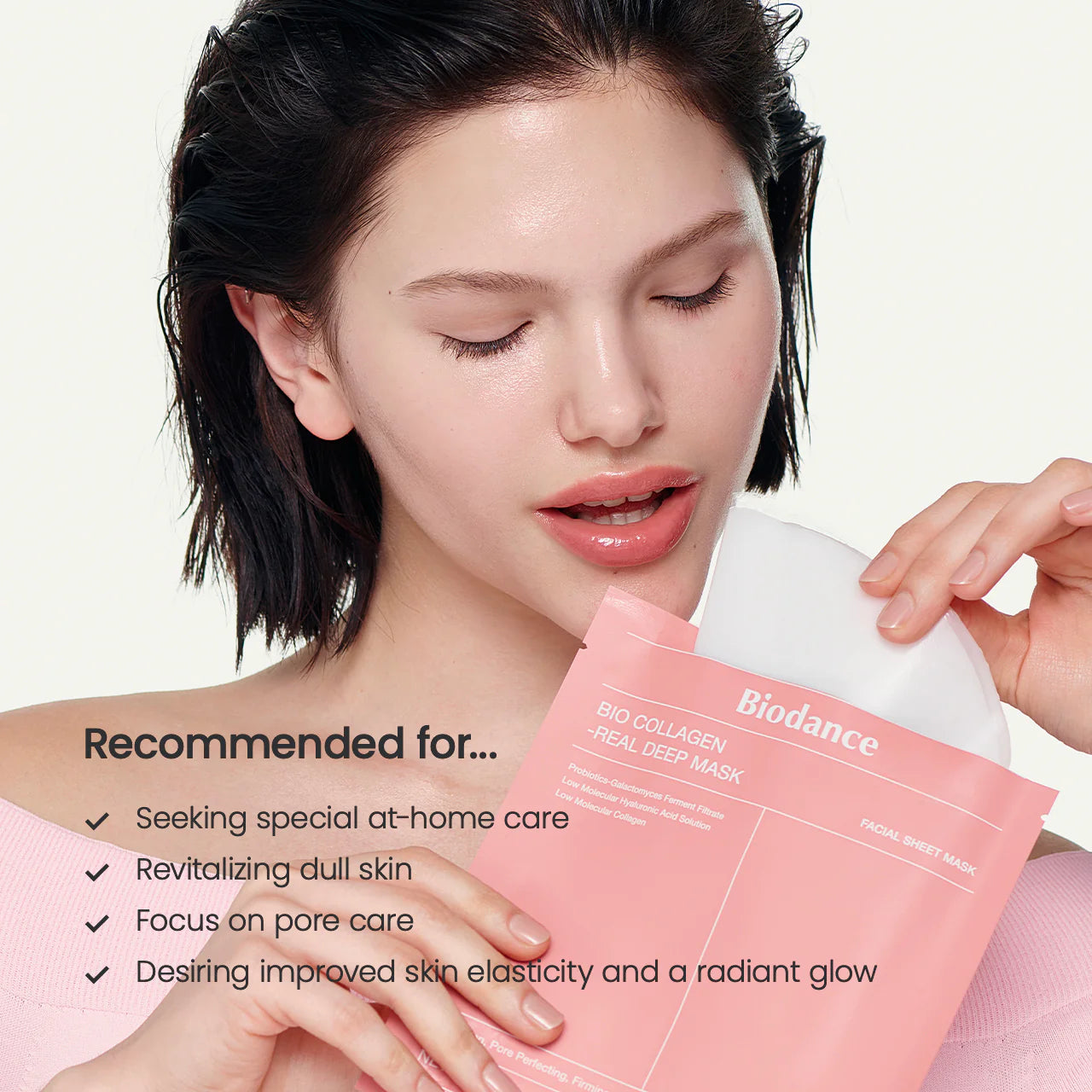 Bio Collagen-Real Deep Mask 4 Masks EA