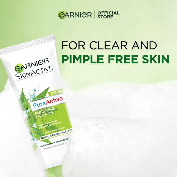 Garnier Skin Active Neem Purifying Face Wash 50ml