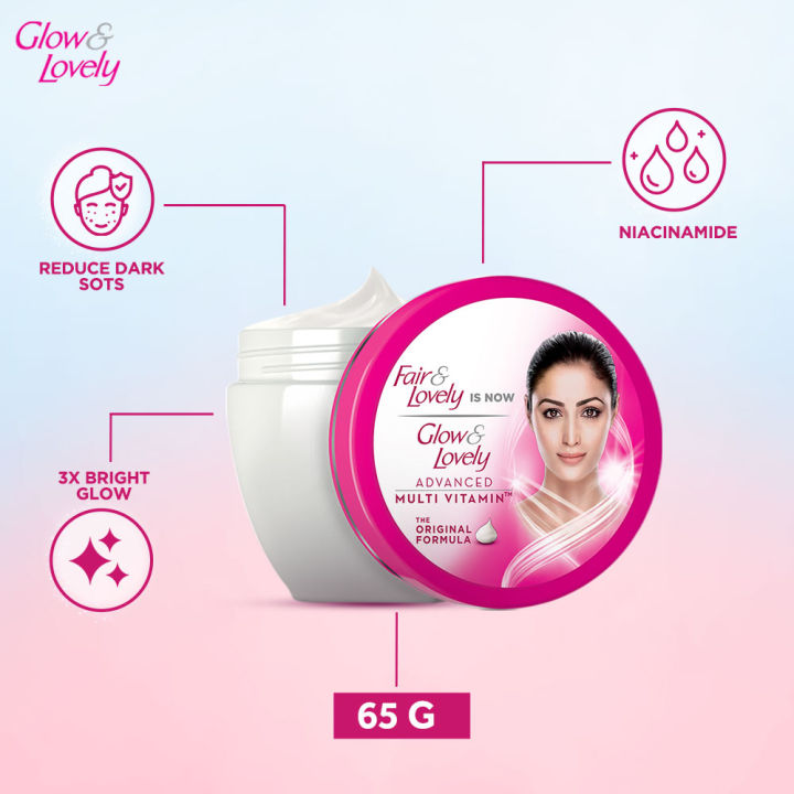 Glow & Lovely Multivitamin Cream Jar - 65ML