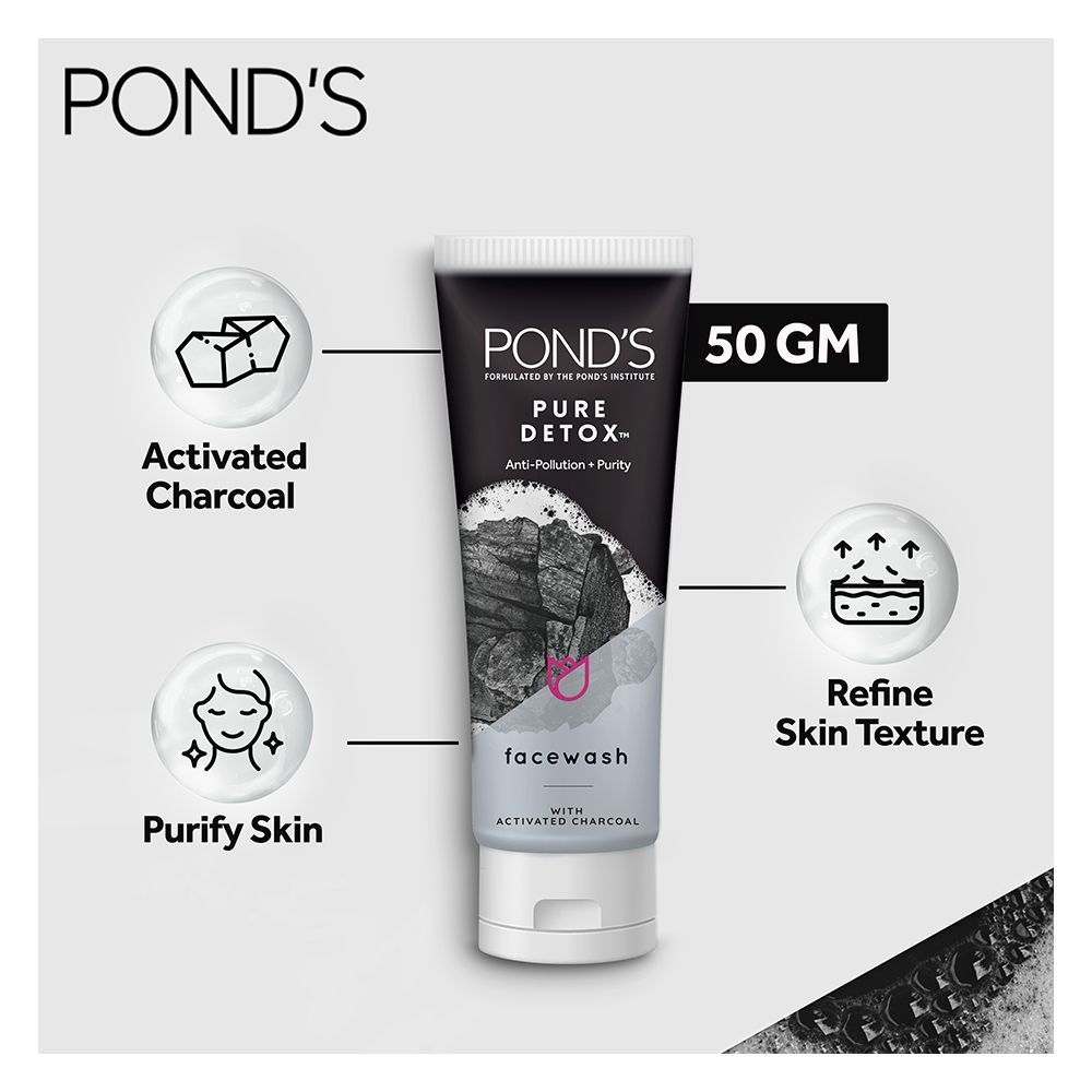 POND'S Pure Detox Face Wash - 50G